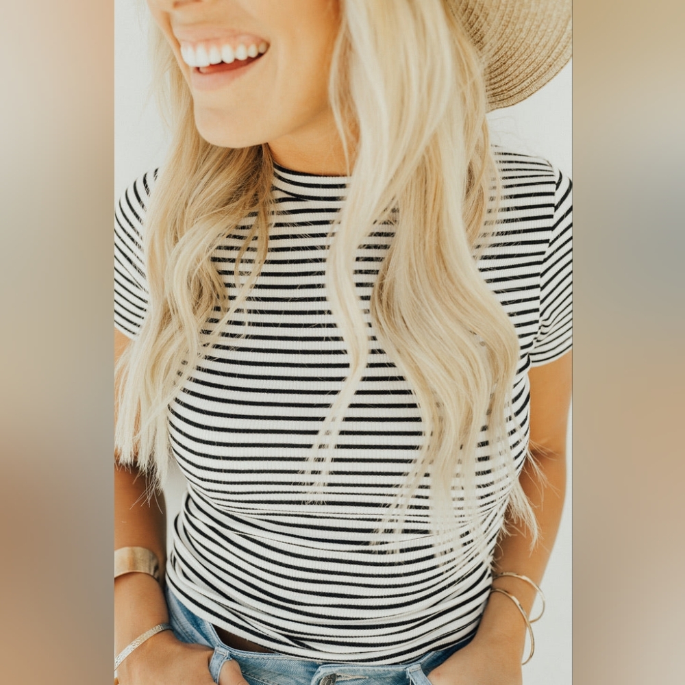 CJLA Cropped Katie Tee